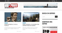 Desktop Screenshot of gopros.es