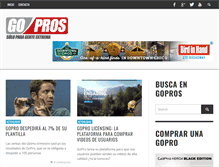 Tablet Screenshot of gopros.es